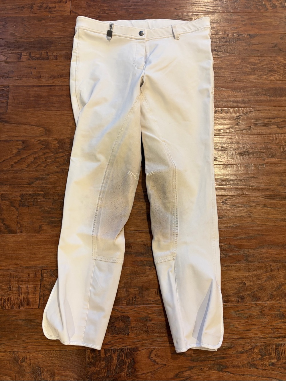 ROMFH full seat white breeches